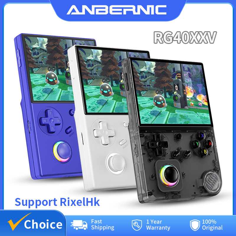 Retro Gaming Com - Портативная игровая консоль ANBERNIC RG40XXV в