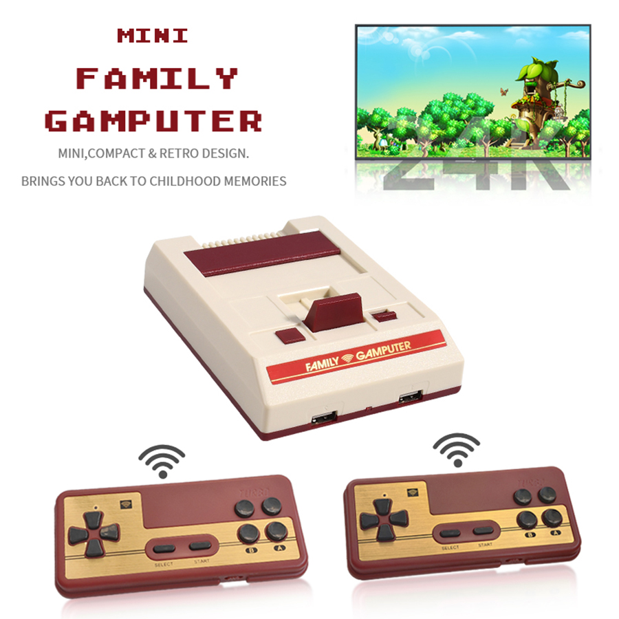 Retro Gaming Portable - Новая игровая приставка FC 4K HD