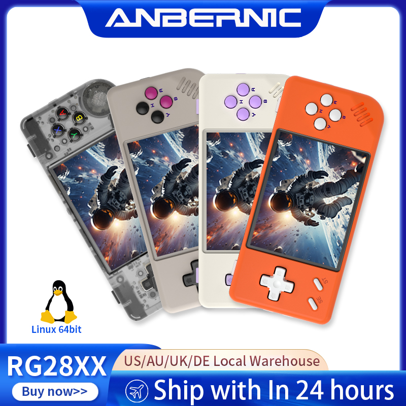 Retro Gaming Com - Портативная игровая консоль ANBERNIC RG28XX Retro