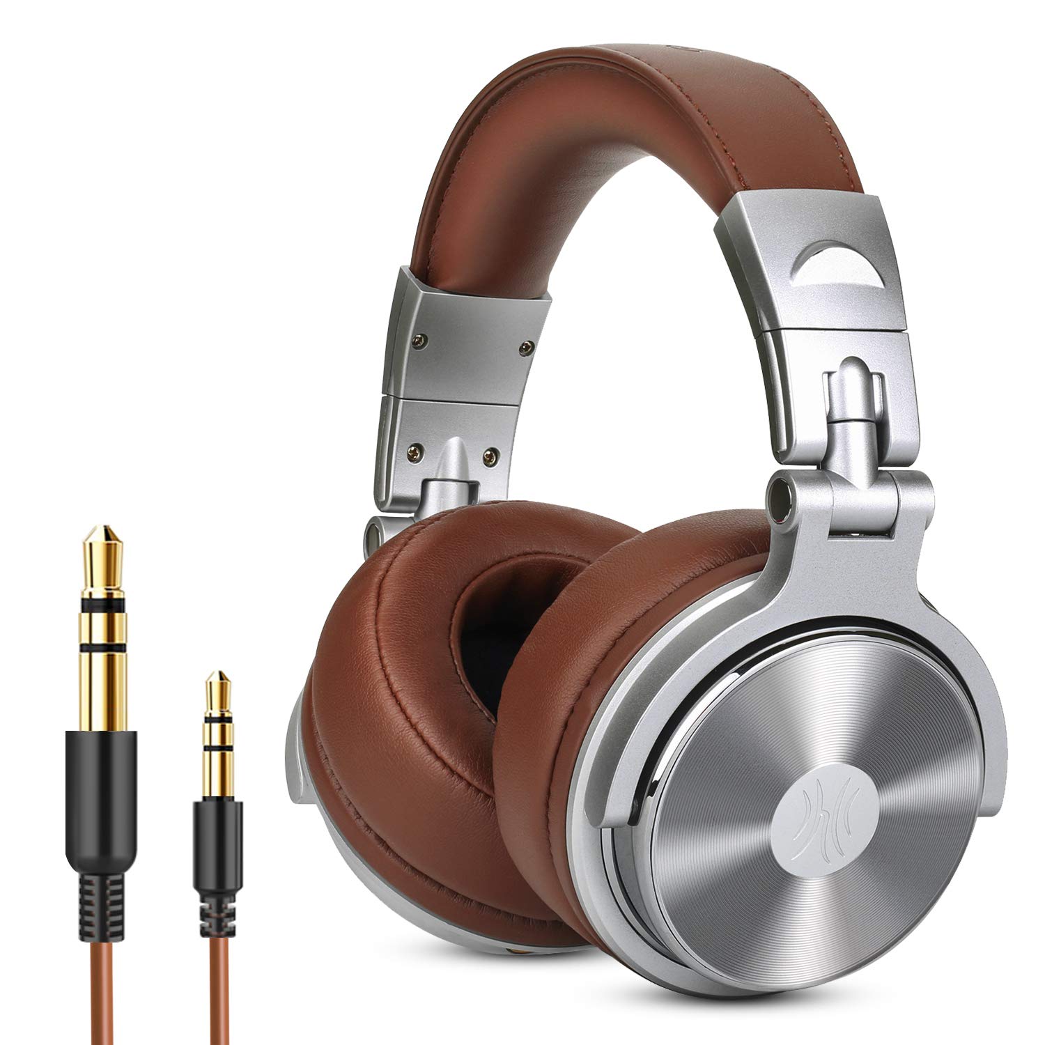 Retro Gaming Headset - Oneodio профессиональные студийные DJ-наушники с микрофоном,