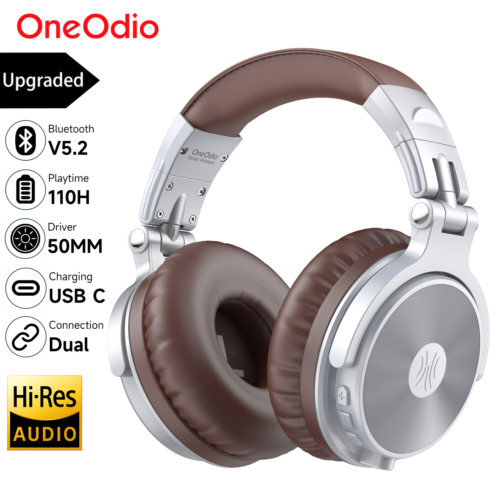 Retro Gaming Headset - Oneodio Upgrade Pro C Беспроводные Bluetooth