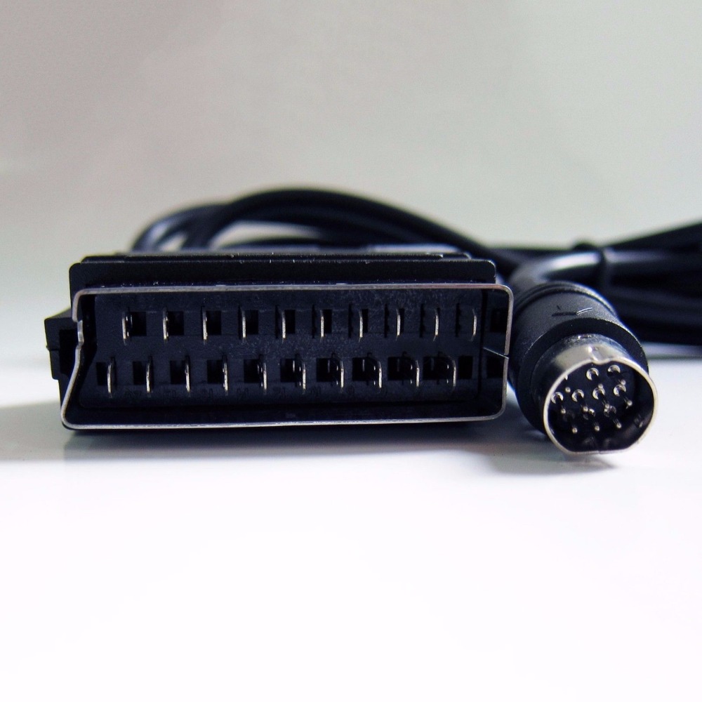 Реальный RGB кабель Scart TV L – обзор и цена Retro Gaming Cables