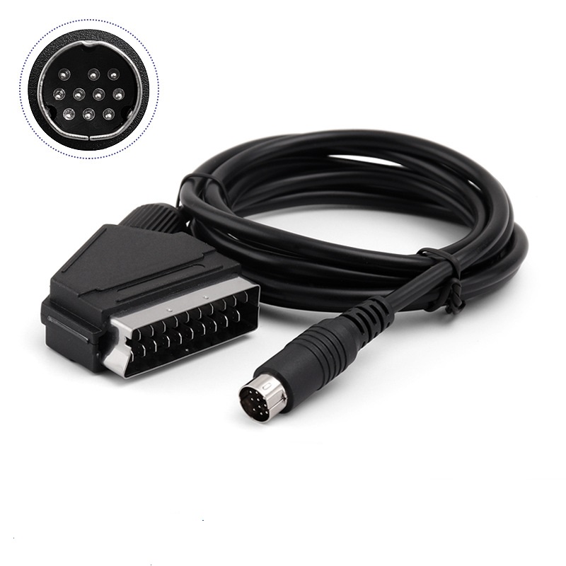 Реальный RGB кабель Scart TV L – обзор и цена Retro Gaming Cables