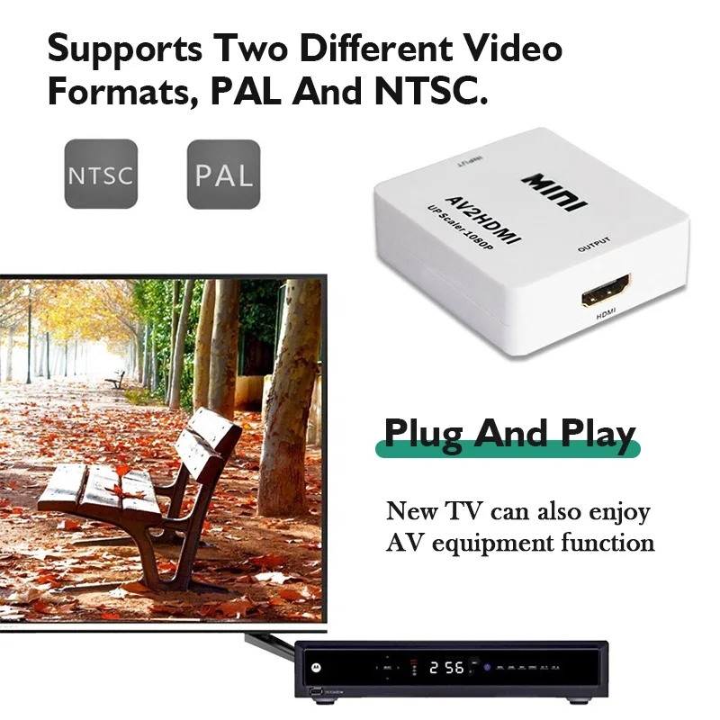 Конвертер AV RCA в HDMI 1080P  – обзор и цена Retro Gaming And Projector