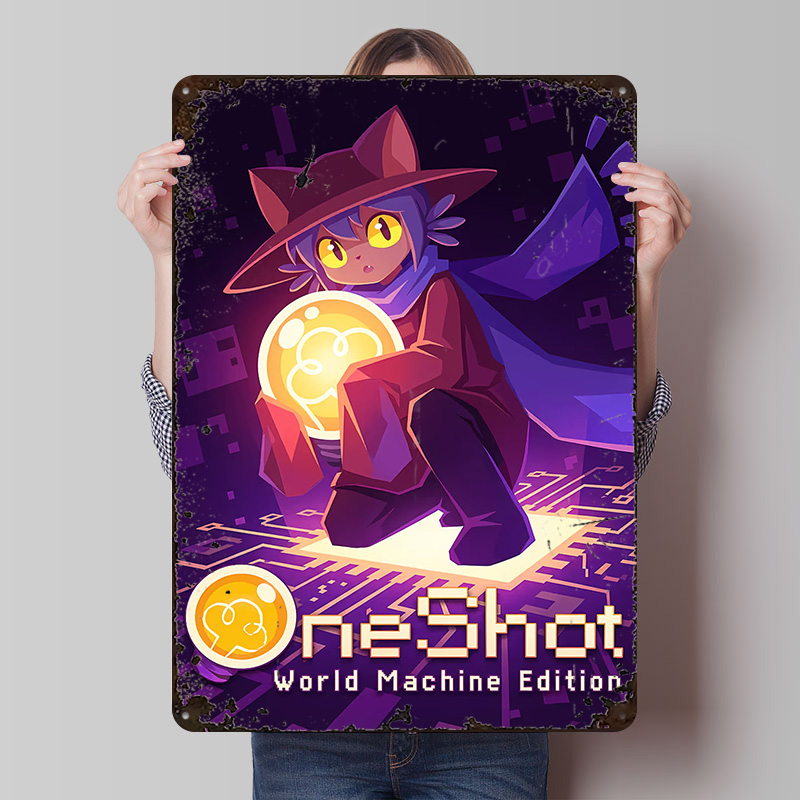 Постер-плакат OneShot World Ma – обзор и цена World Of Retro Gaming
