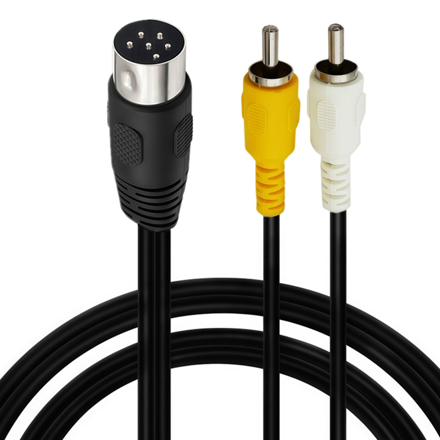 Композитный AV-кабель DIN 6-ко – обзор и цена Retro Gaming Cables