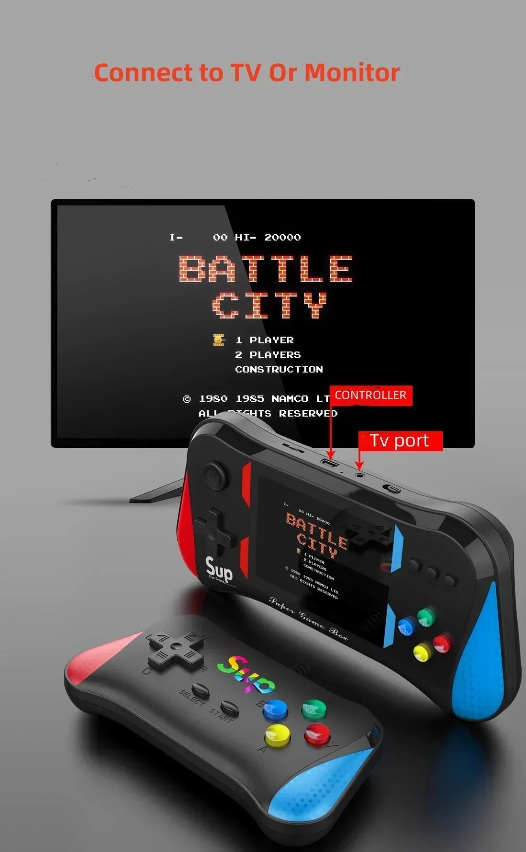 Детская игровая консоль Palm R – обзор и цена Retro Gaming Handheld